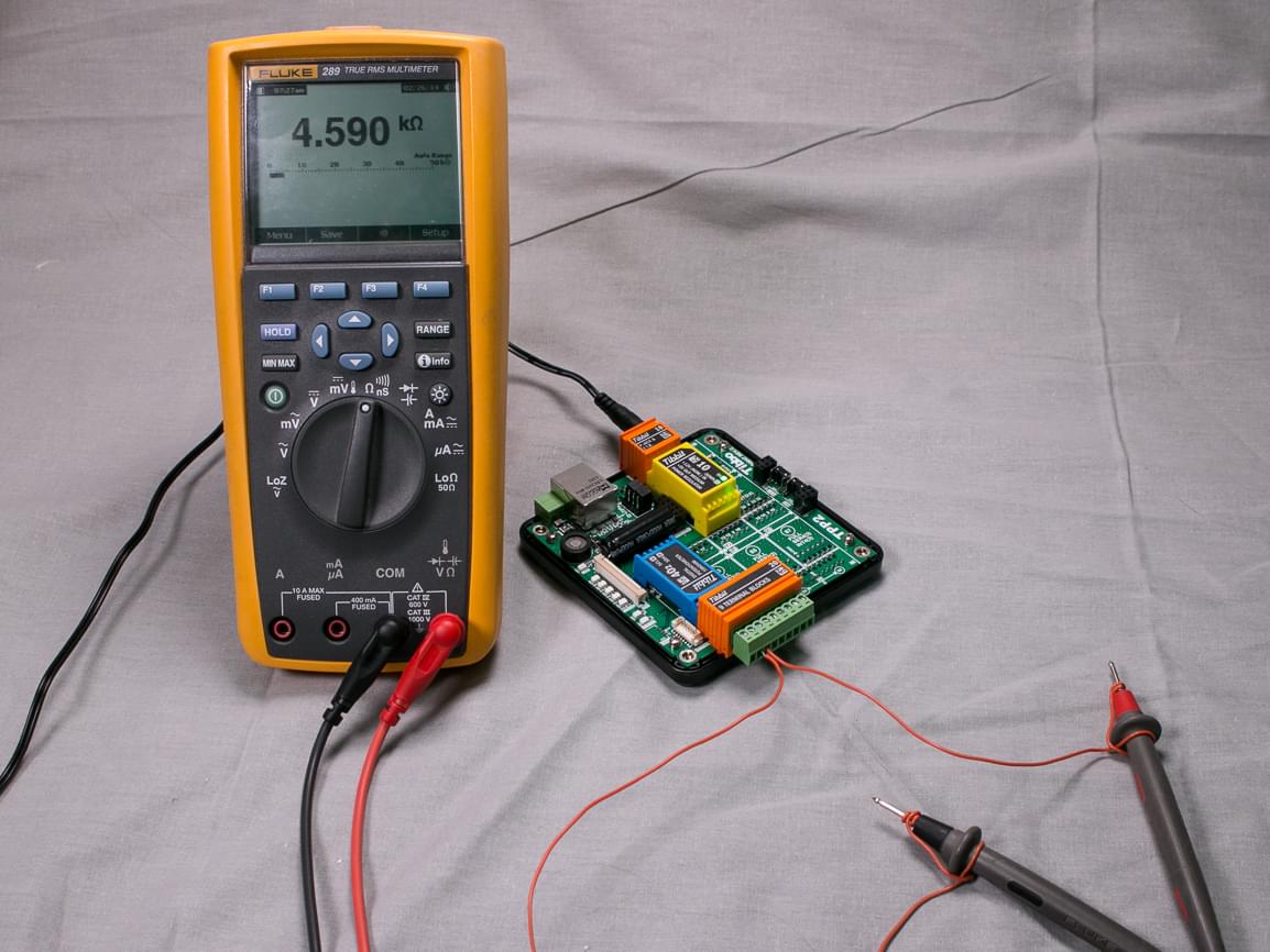 Measuring the impedance for Tibbit #40