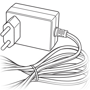 12V DC Adapter - 12V/1A plug AC adapter for all products except DS100